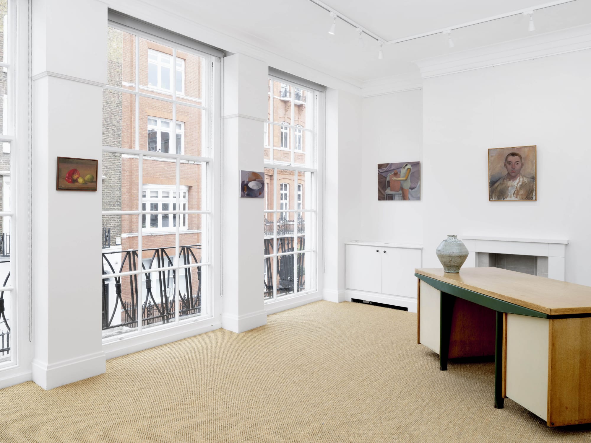 Selections from the estate of Lennart Anderson and recent paintings by Nate Antolik