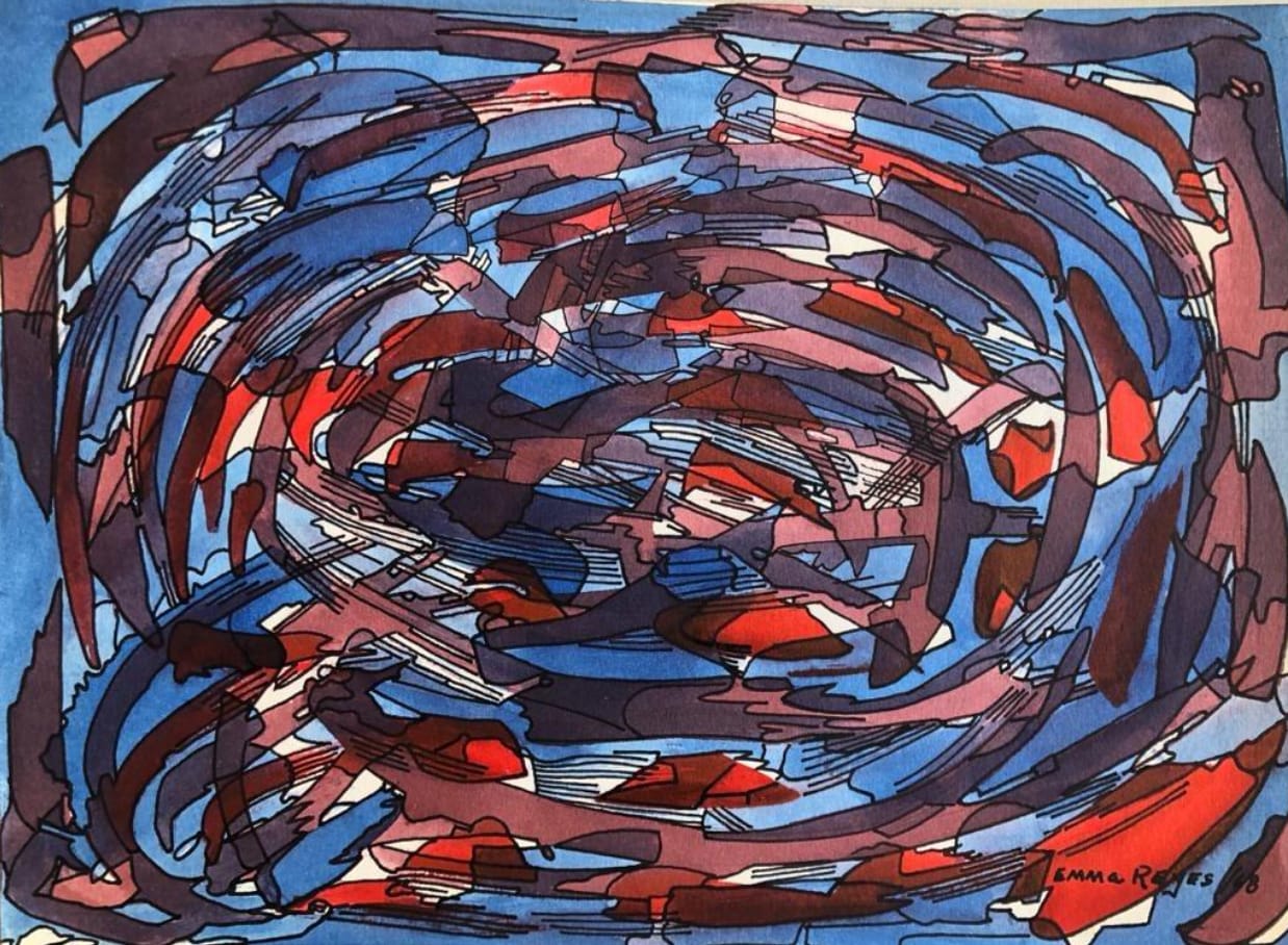 Emma Reyes, Untitled, 1968