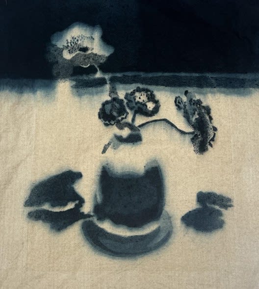 Josephine Taylor, Black Flowers, 2023