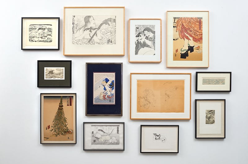 Installation image of Select Works (1972-2002) from Private Collections, at Catharine Clark Gallery, San Francisco, 2017.