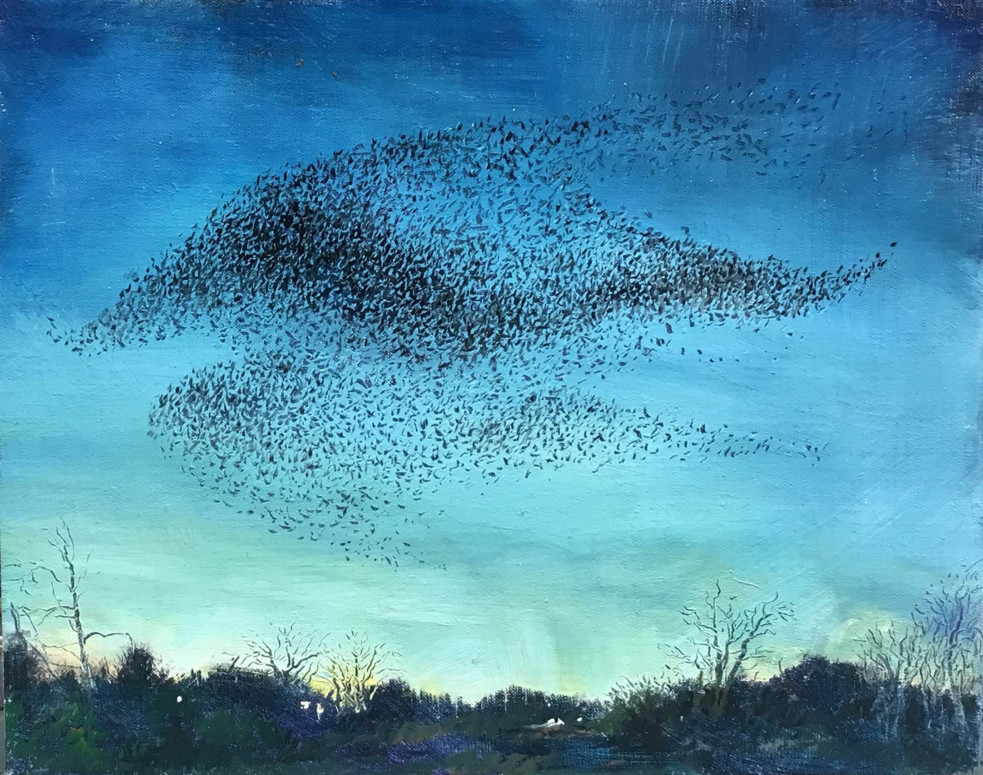 Chester Arnold, Murmuration IV: Sarabande, 2023