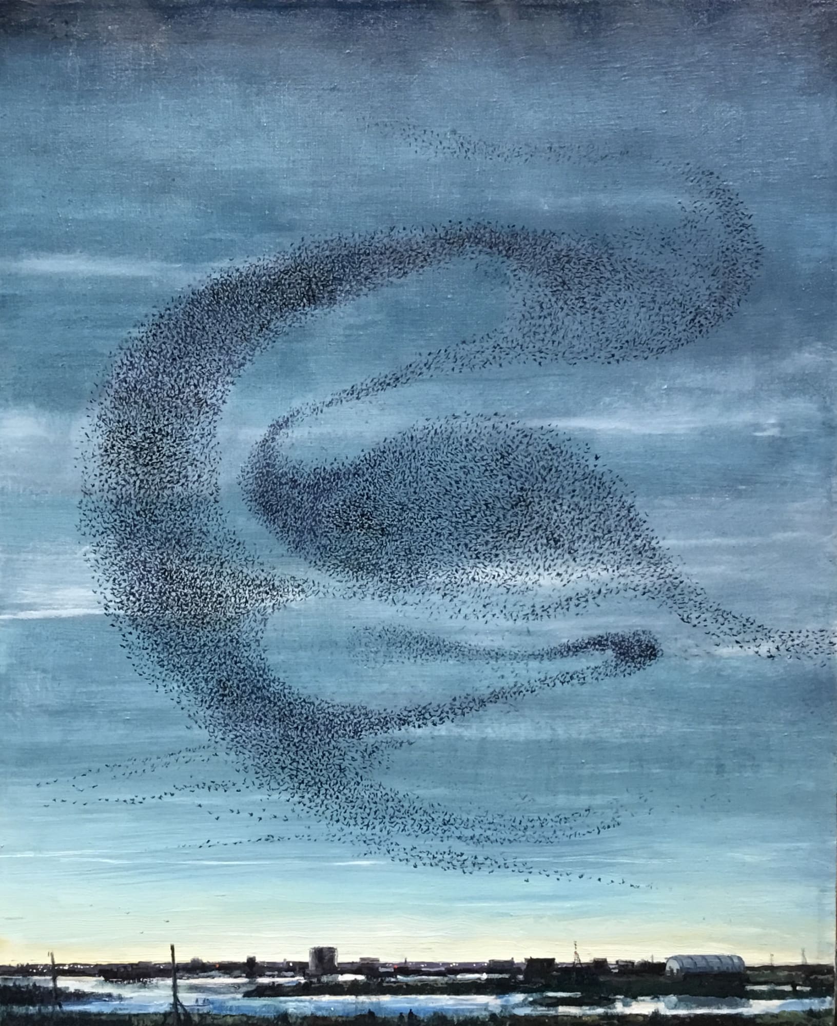 Chester Arnold, Murmuration VIII: Forbidding Mourning, 2023