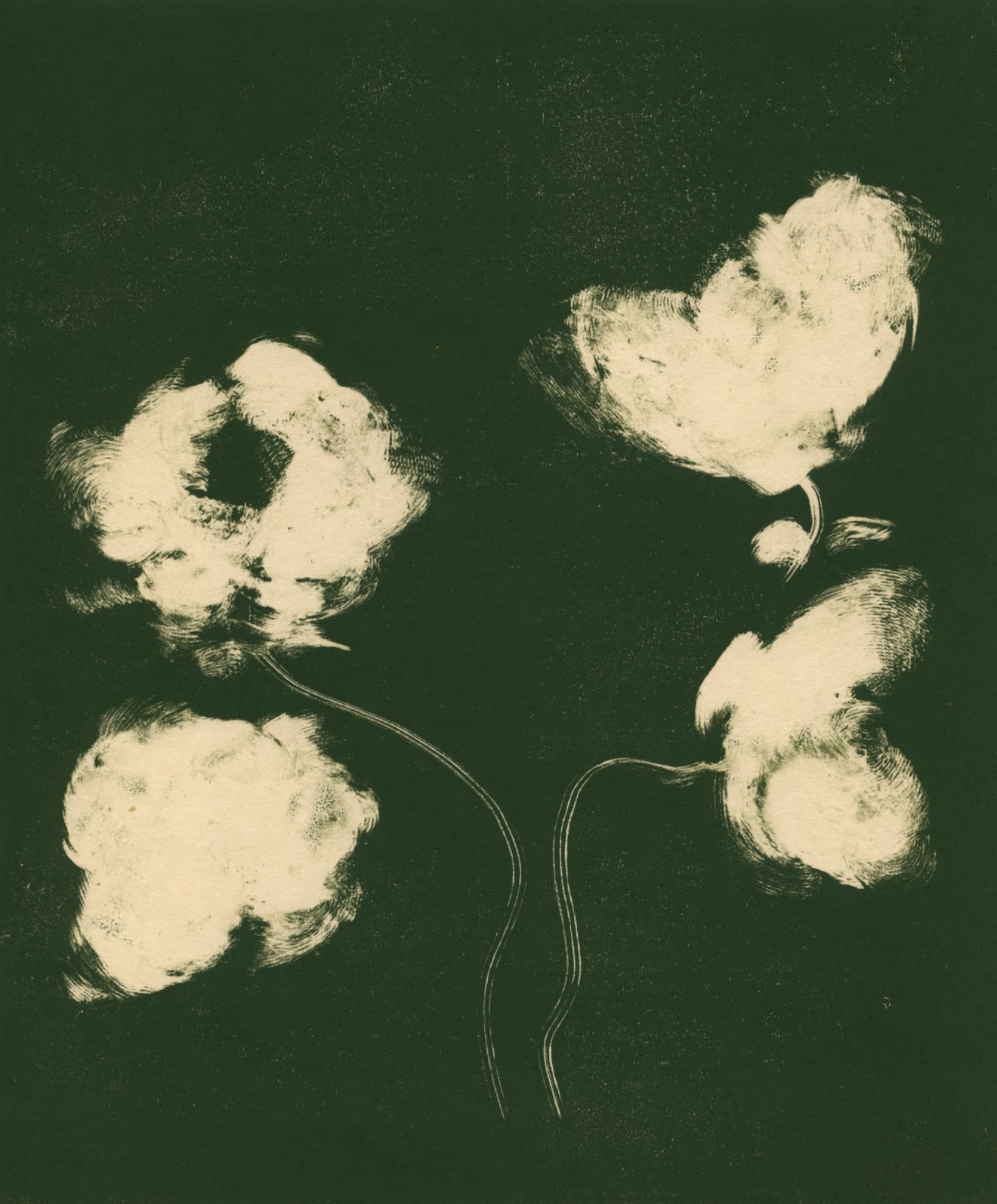 Heidi Hundseth Hart, POPPIES IN GREEN, 2024