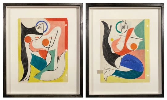 Jessalyn Brooks, LUCK EYES 1 & 2 , 2023