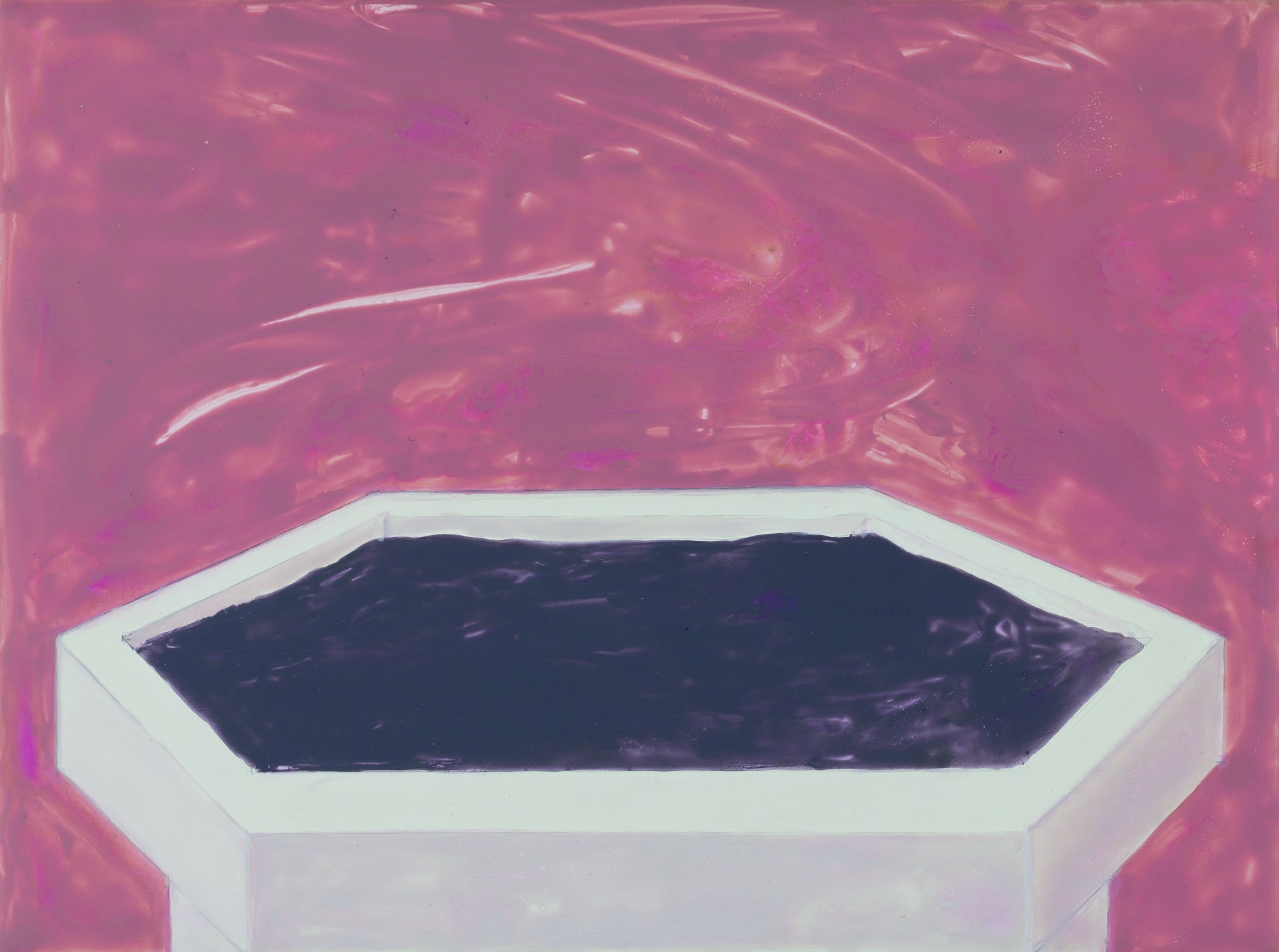 Jean-Charles Eustache Arena, 2015 Acrylic on wood 15 x 20 cm