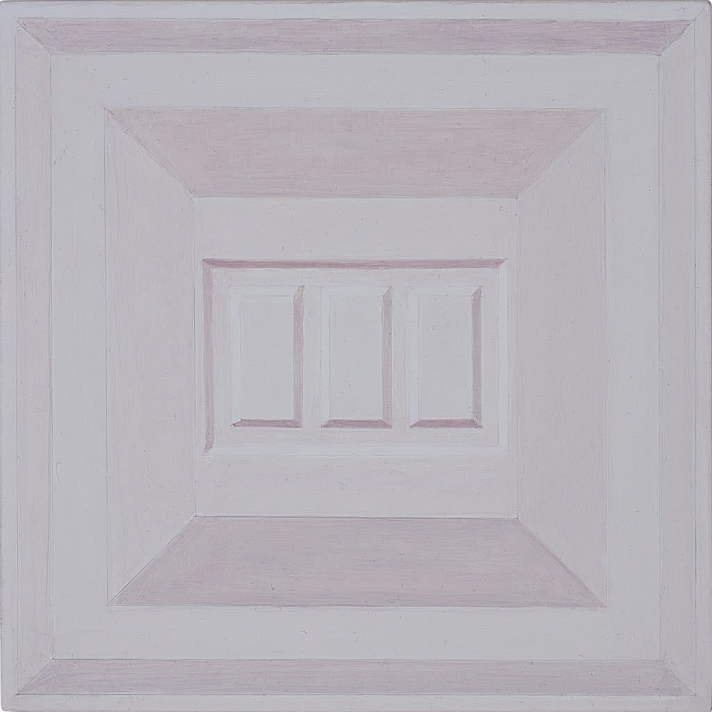 Jean-Charles Eustache WR 3, 2024 Acrylic on wood 20 x 20 cm