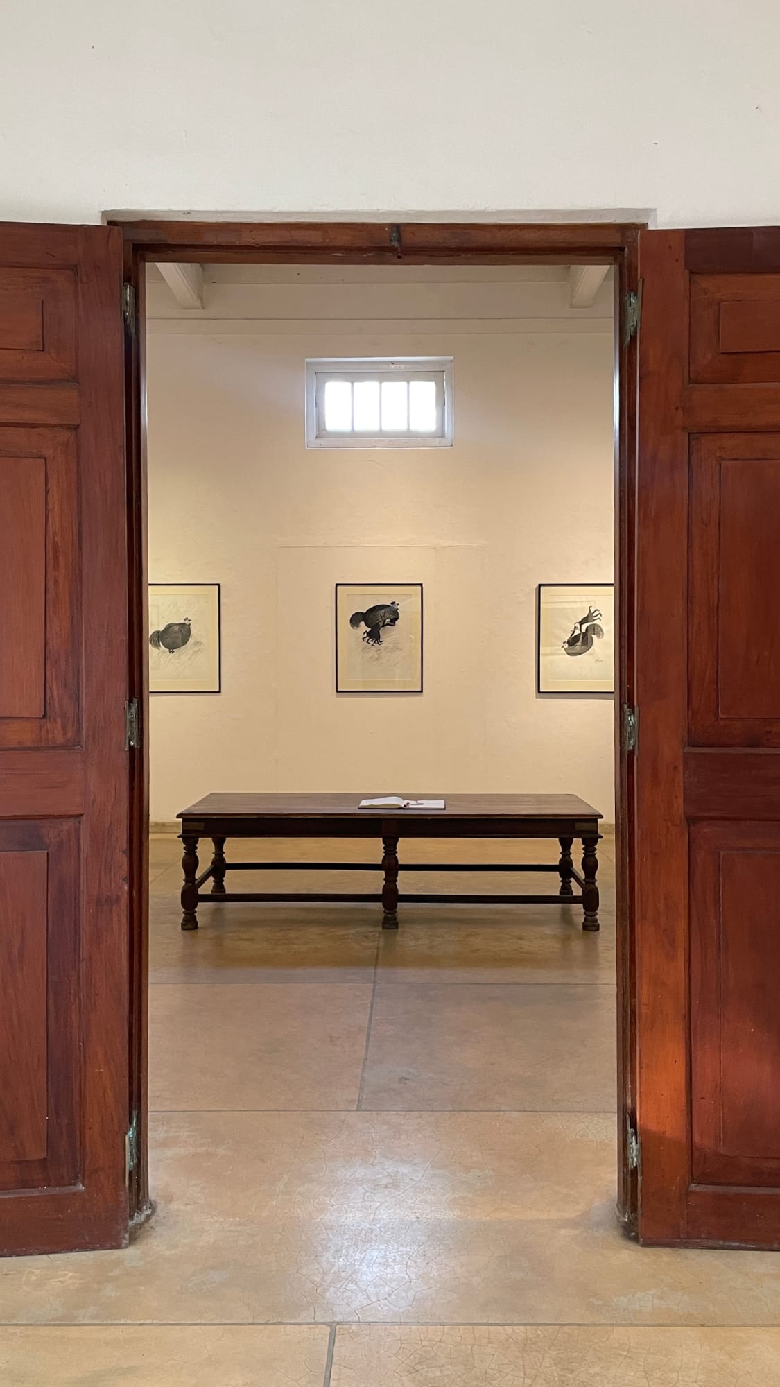 Mother, Junglefowl & Scarecrow