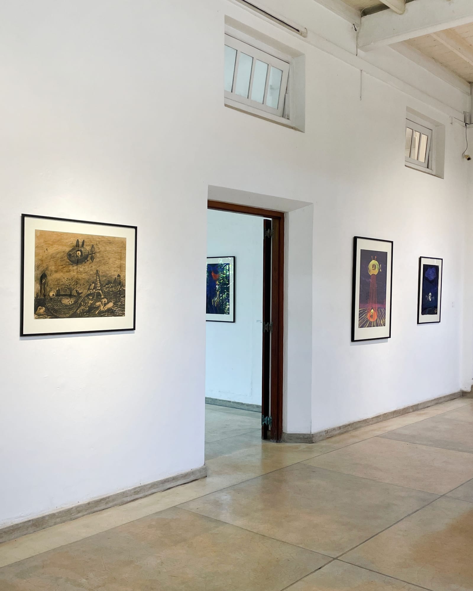 Mother, Junglefowl & Scarecrow