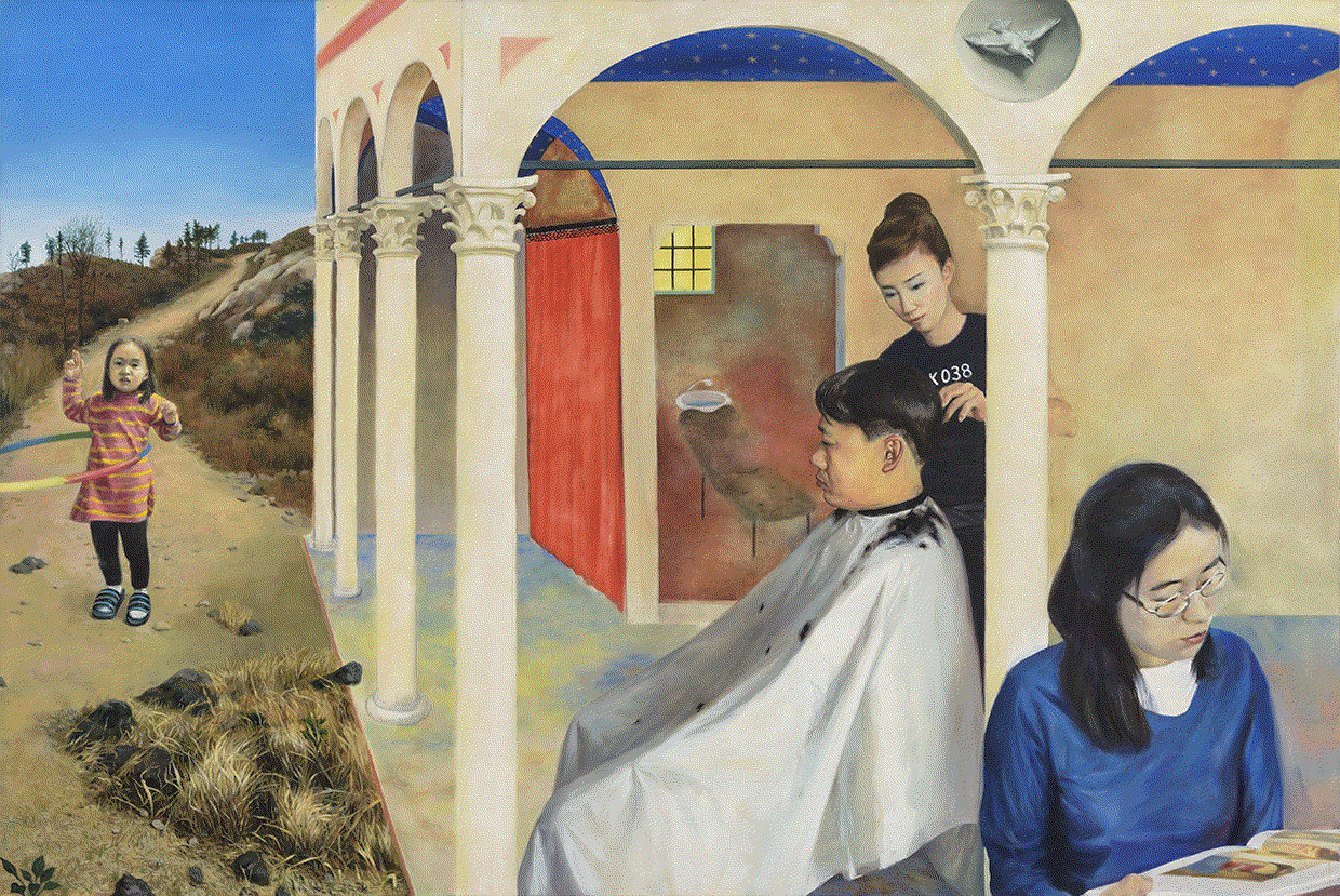 HAIRCUT 머리깍기, 2001