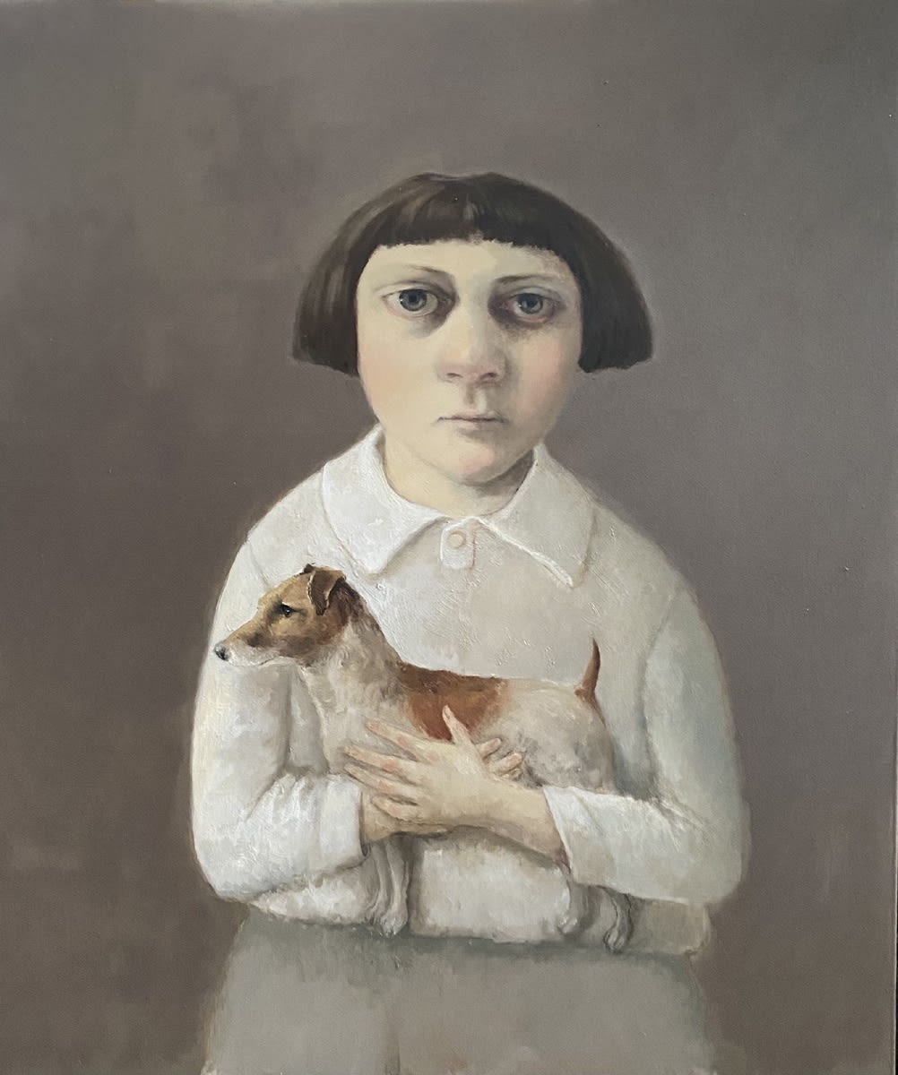 Bobbie Russon, Girl with Dog