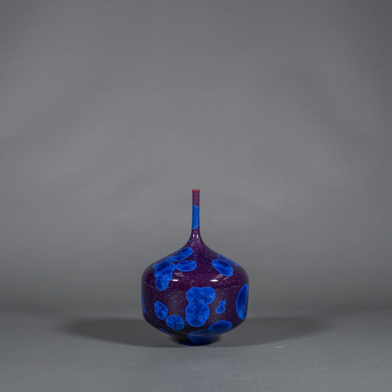 Matt Horne, MH19 Purple and Blue Vase