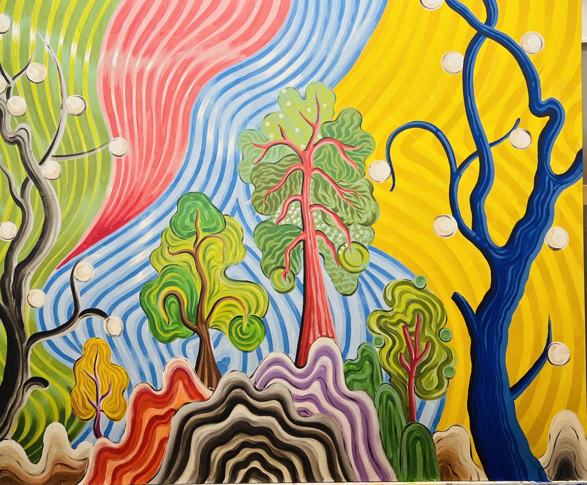Kazumi Yoshida , Paysage Nara, 2023