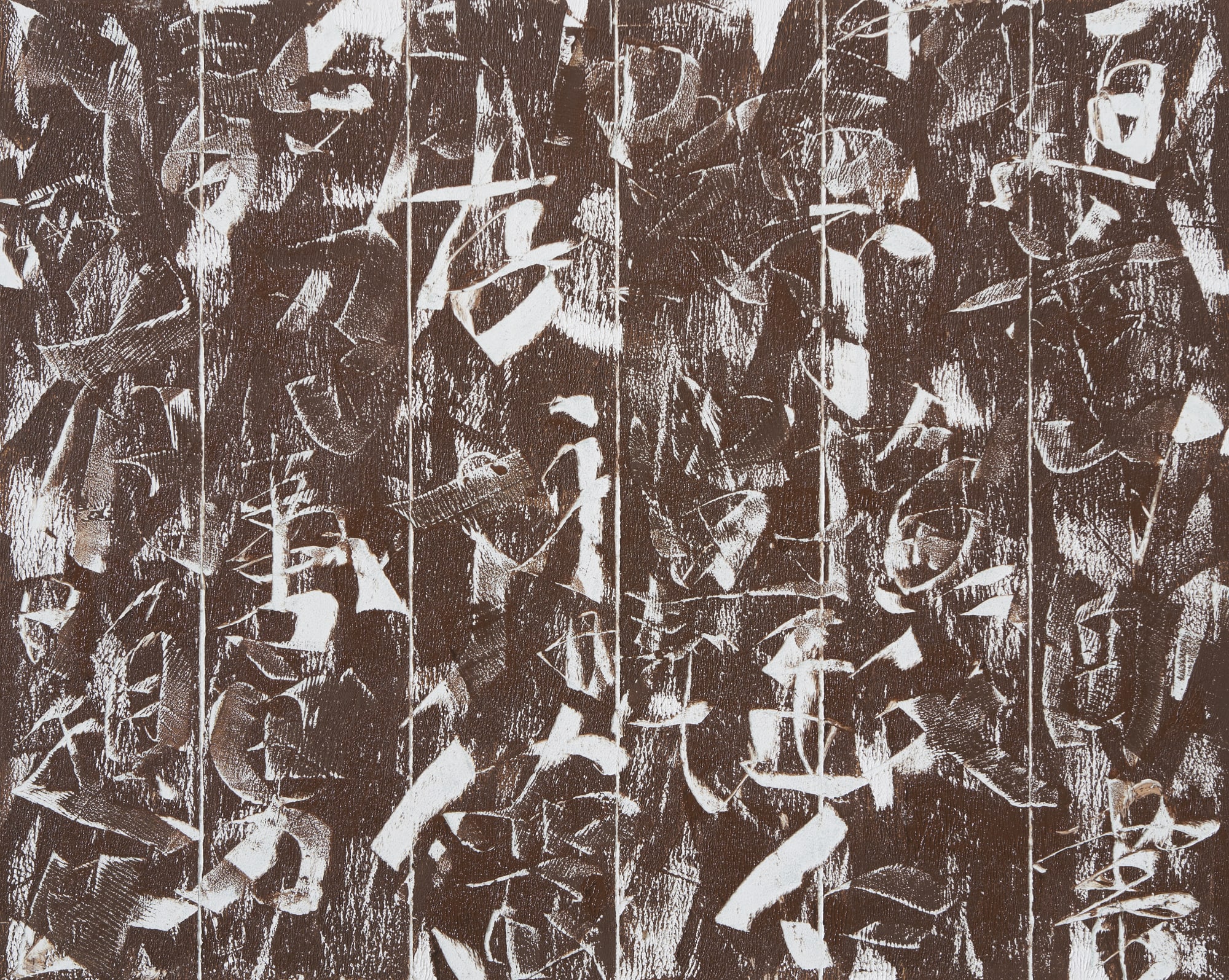 ○-2001-911, 2001 72.7×90.9cm Oil on canvas