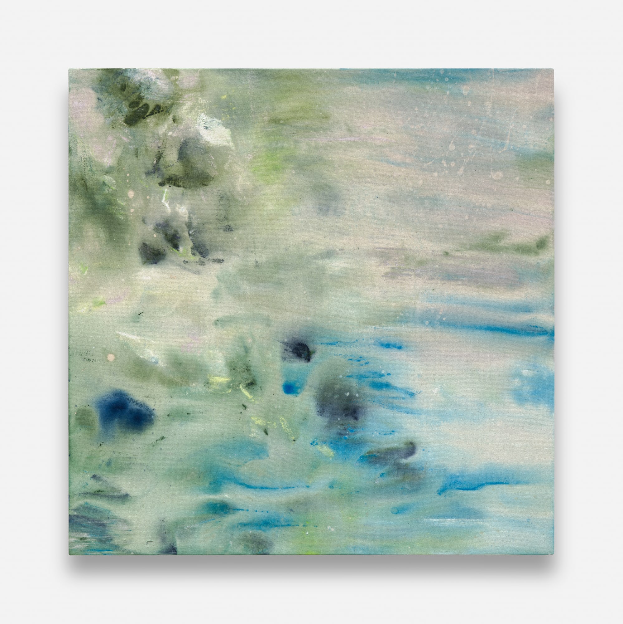 Yeonhong Kim A Leaf Reflected on the Waves, 2024 Acrylic on canvas 72.7 x 72.7cm