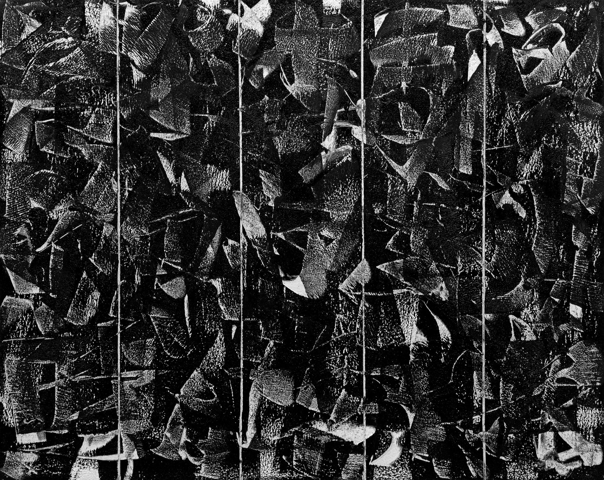 1990년대 단색조 회화 - 서체(書體)를 끌어들이다.