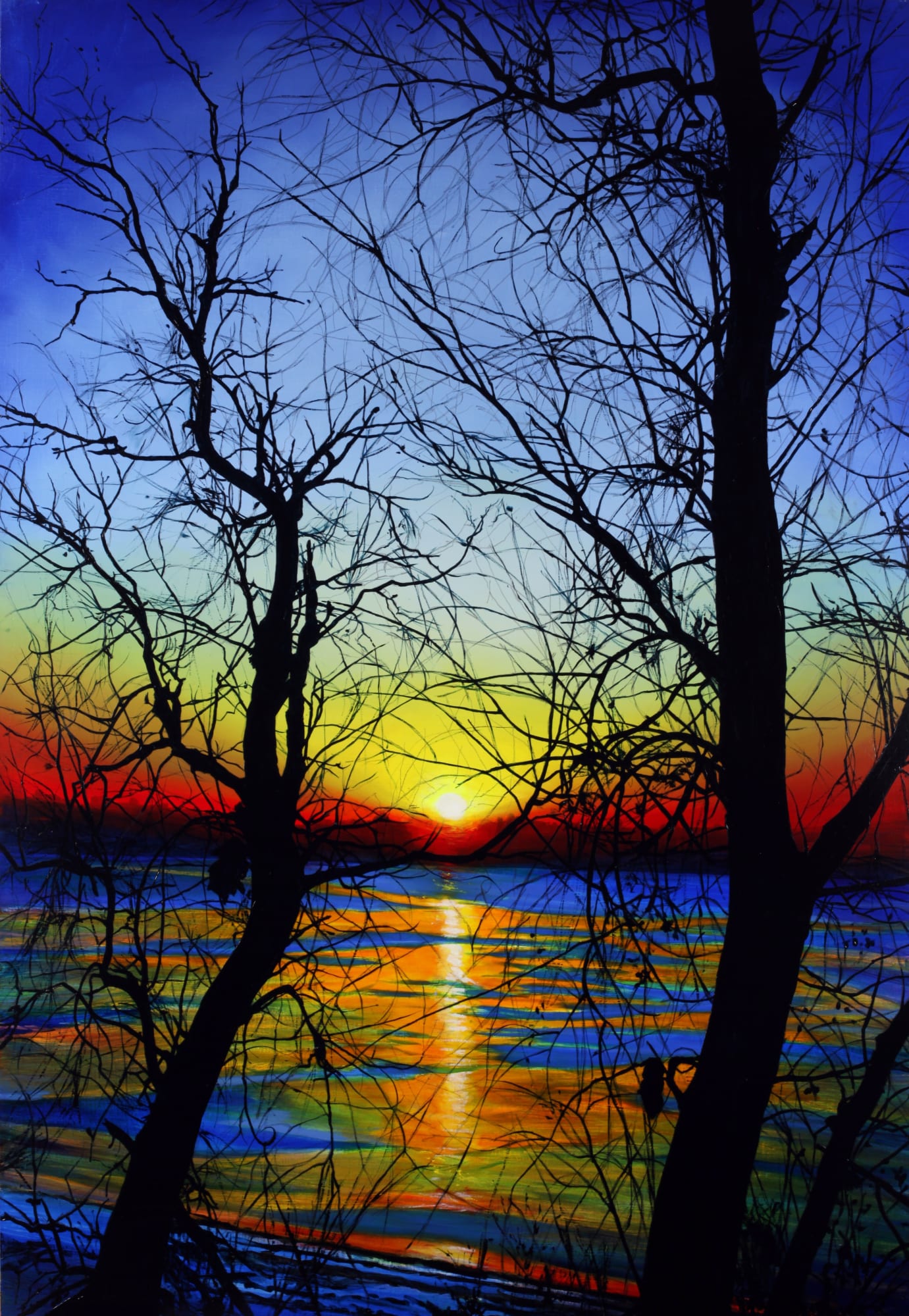 공성훈 나무1 2014 162.2x112.1cm Oil on Canvas