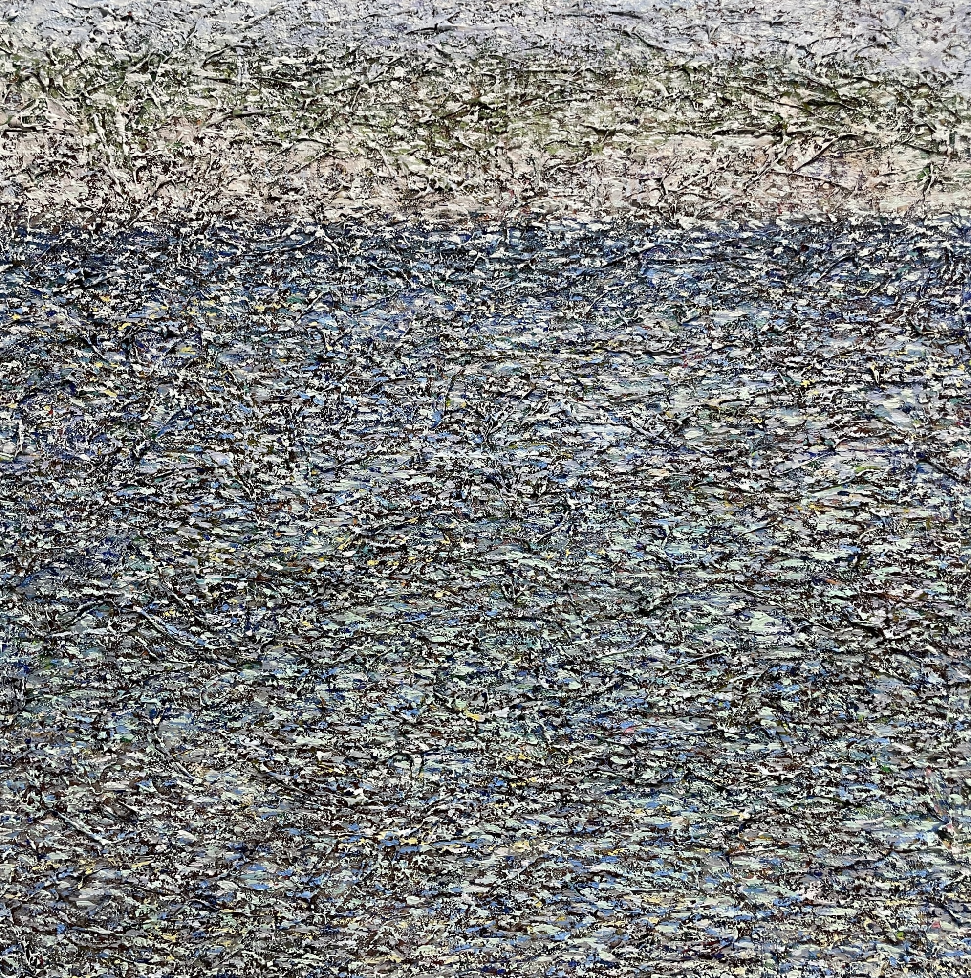 눈 부신날에 2024 60.6x60.6cm Acylic on linen