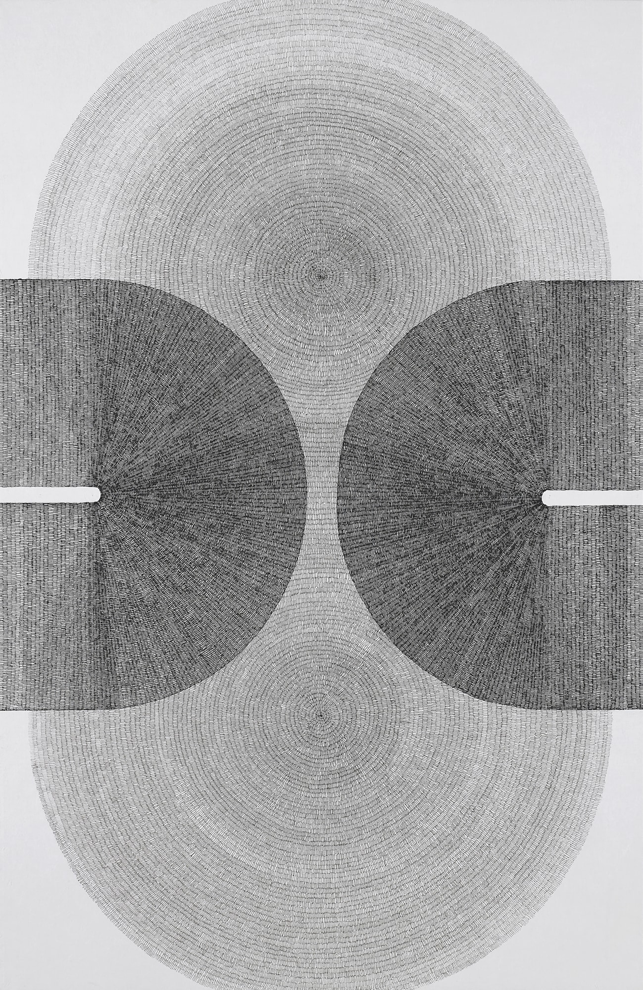 모혜준 20240708 2024 100x65cm 한지에 펜