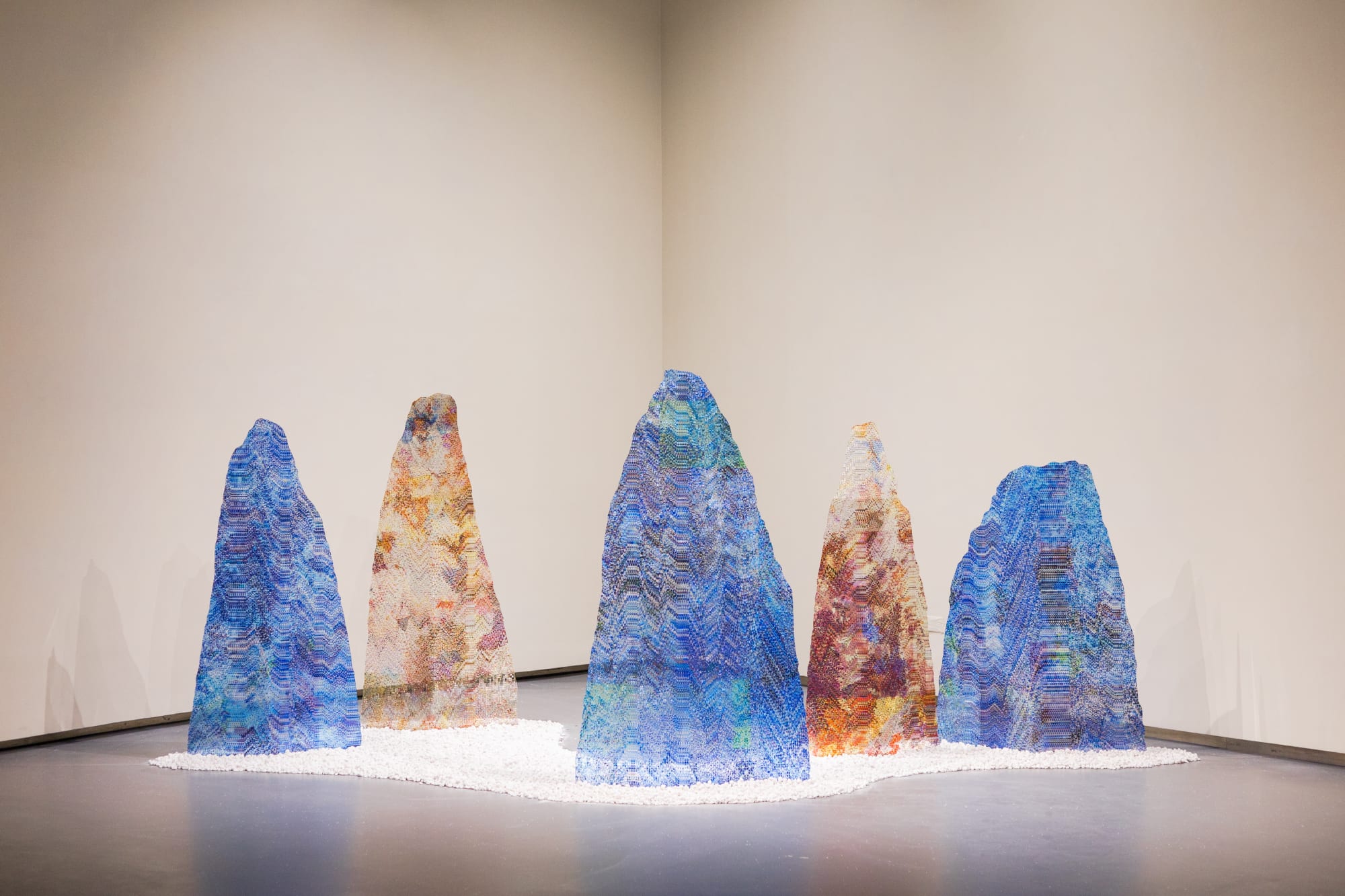 "NEO-TECHNO-NATURAL", Solo Show: Mathieu Merlet Briand, Exhibition View, Doha 2024