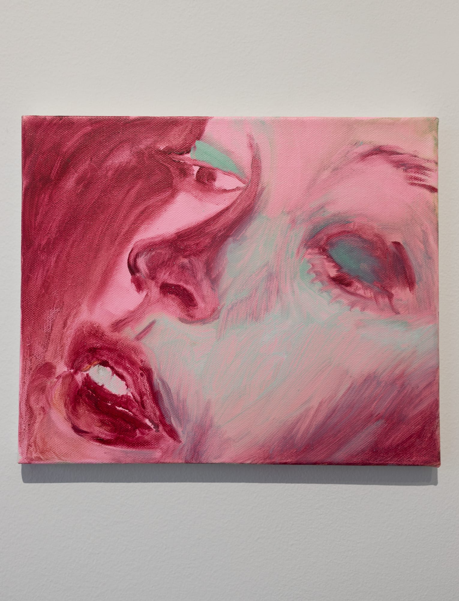 Olya Avstreyh, Turn to Mist, 2023 Oil, acrylic on canvas, 30 x 25 cm