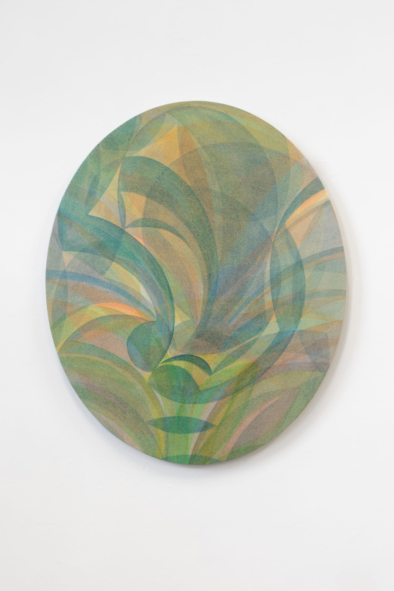 Yelena Popova, Untitled, 2018 Acrylic on Irish linen, 74 x 61 cm