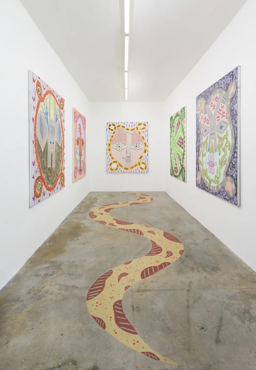 Tamara Gonzales, Ó Lua, 2018 Installation view