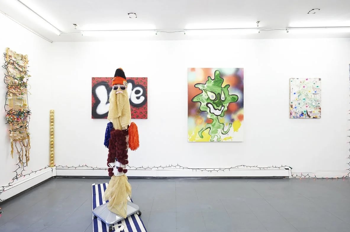 Installation Image of “Christmas in July”, 2016