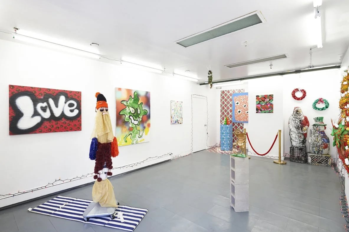 Installation Image of “Christmas in July”, 2016