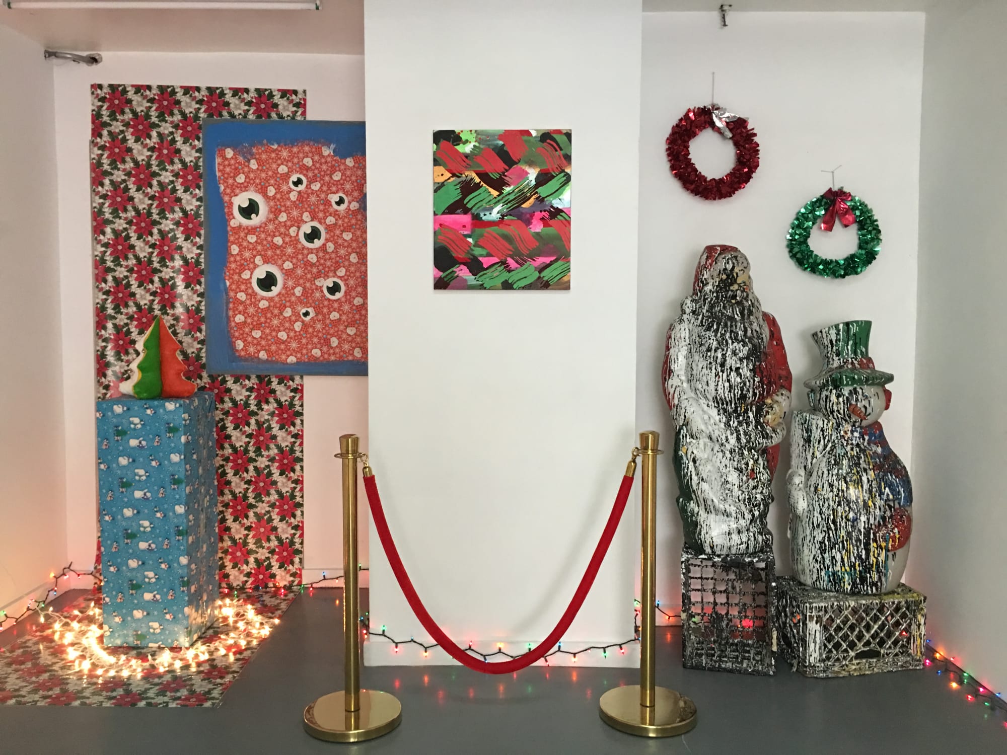Installation Image of “Christmas in July”, 2016