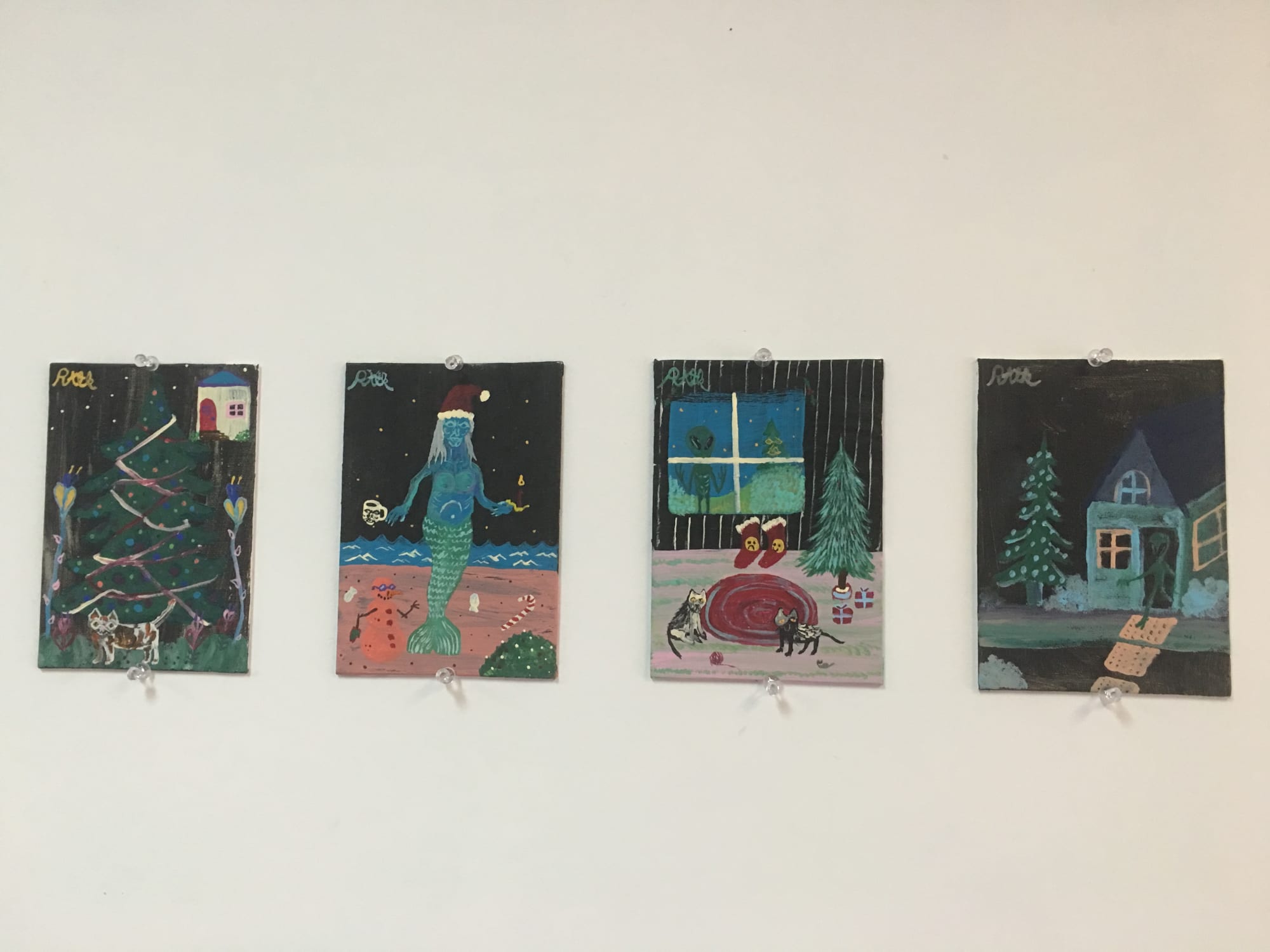Installation Image of “Christmas in July”, 2016