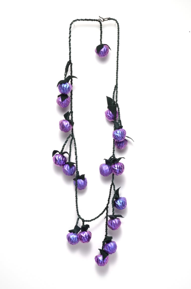 Blackberries, necklace, 2012