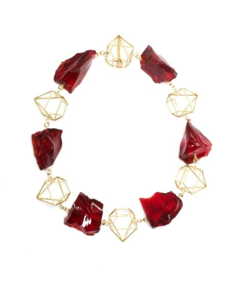 Collier Rouge 2, necklace, 2012