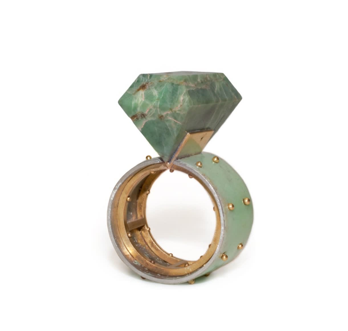 Jade Enamel Glue Ring, 2014