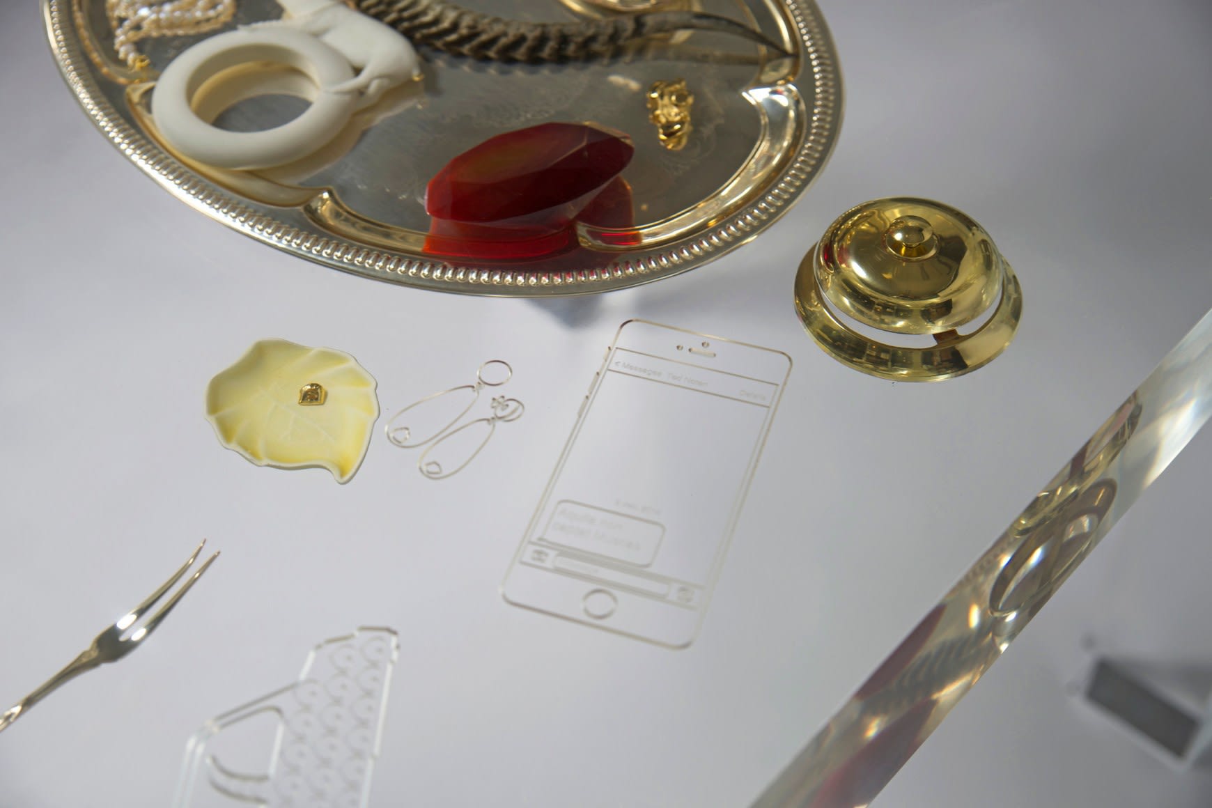 Conversation Table (detail), 2014