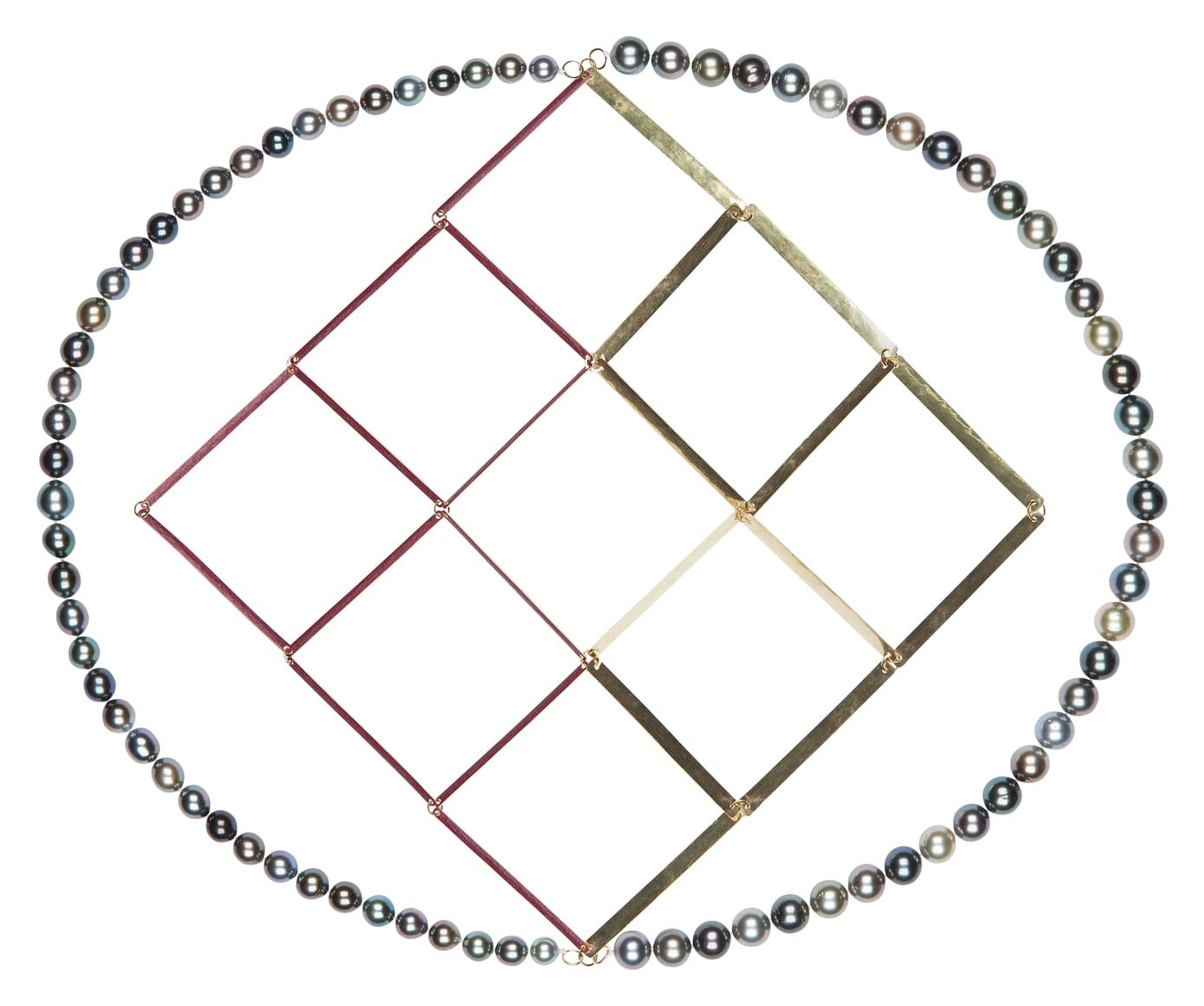 Annelies Planteydt, Beautiful City-Green Wings Magenta Figure, 2009