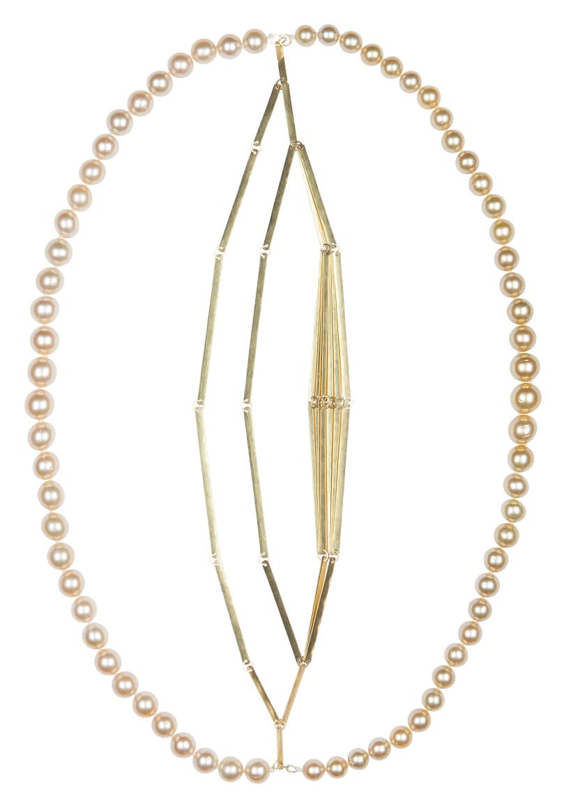 Annelies Planteydt, Beautiful City-Yellow Wings Gold Figure, 2009