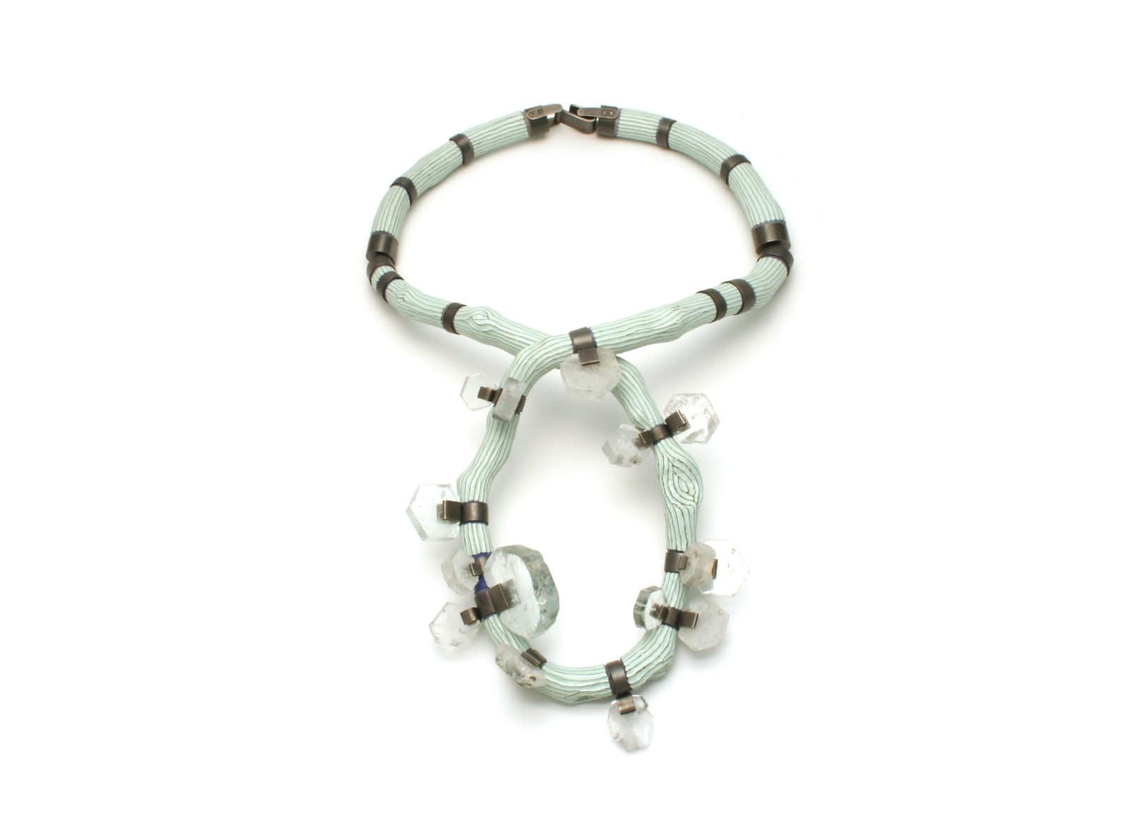 Terhi Tolvanen, Blue Loop, necklace, 2014