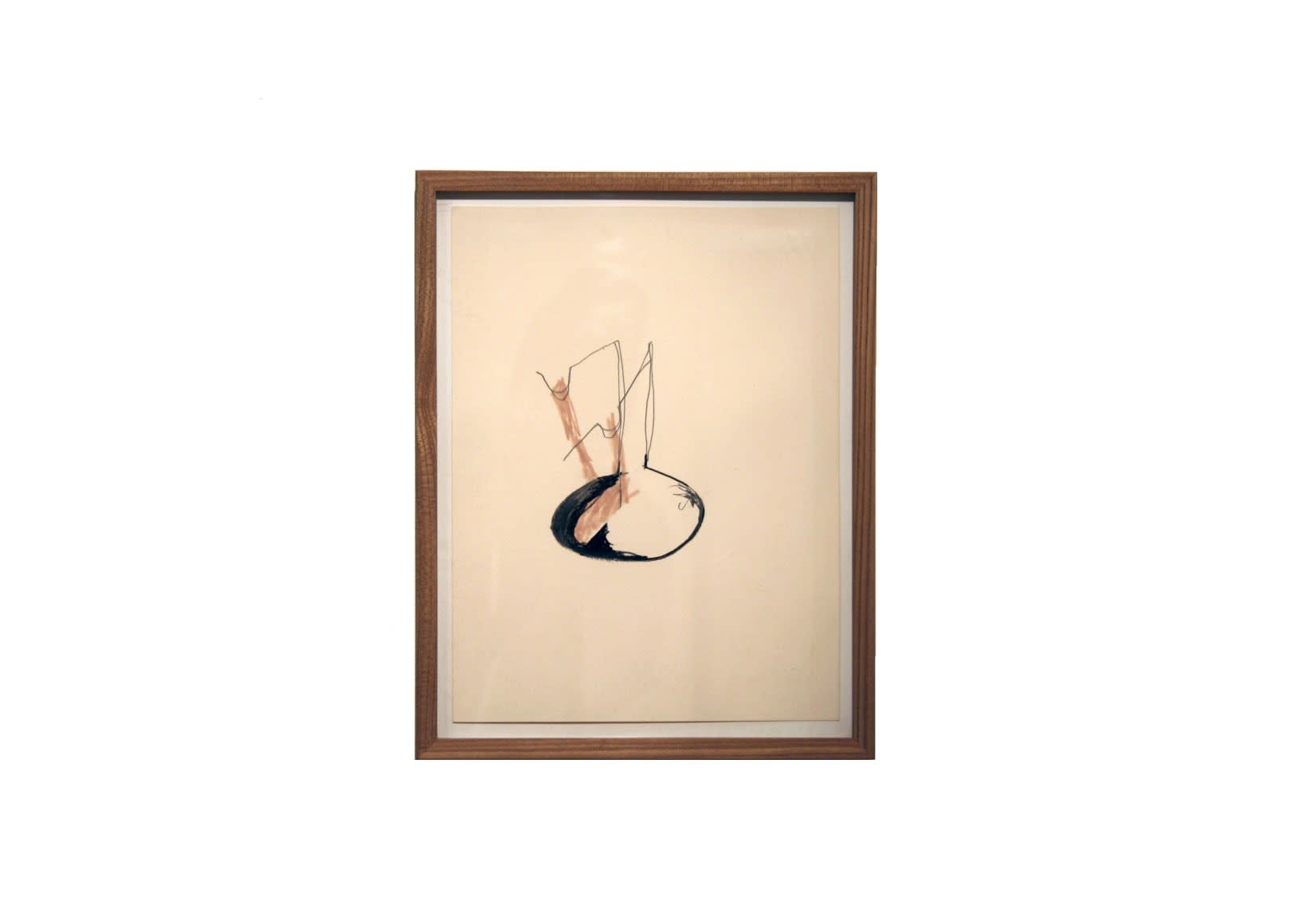 Framed drawing on paper, 2015