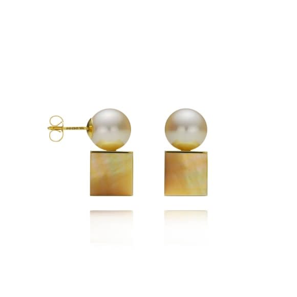 Melanie Georgacopoulos, Cube Stud Earrings