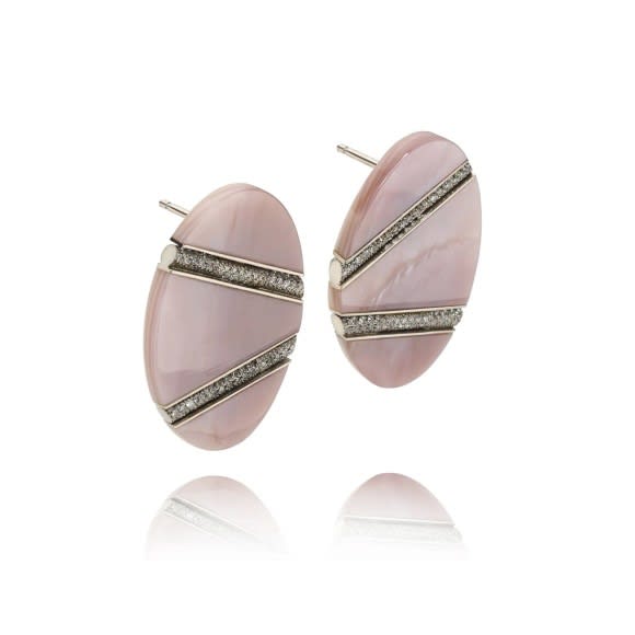 Melanie Georgacopoulos, Diamond Hinge Earrings