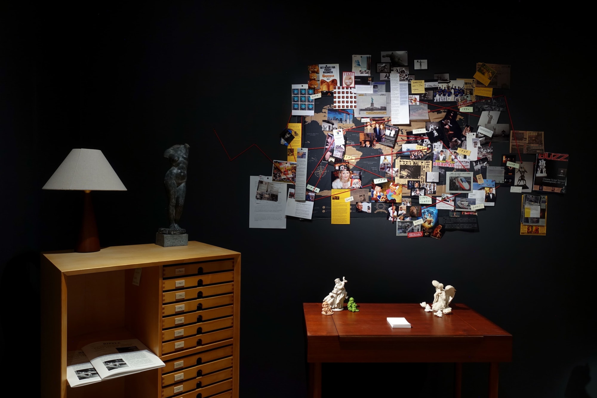 王尋雕塑展：導演型的雕塑家，動態間的捕捉手