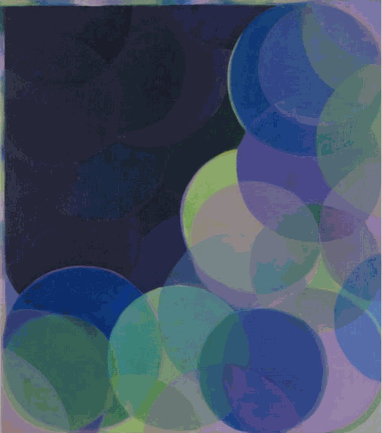 MIRA HECHT Radiance Series: Dawn, 2018 Oil on canvas 17 x 15 inches