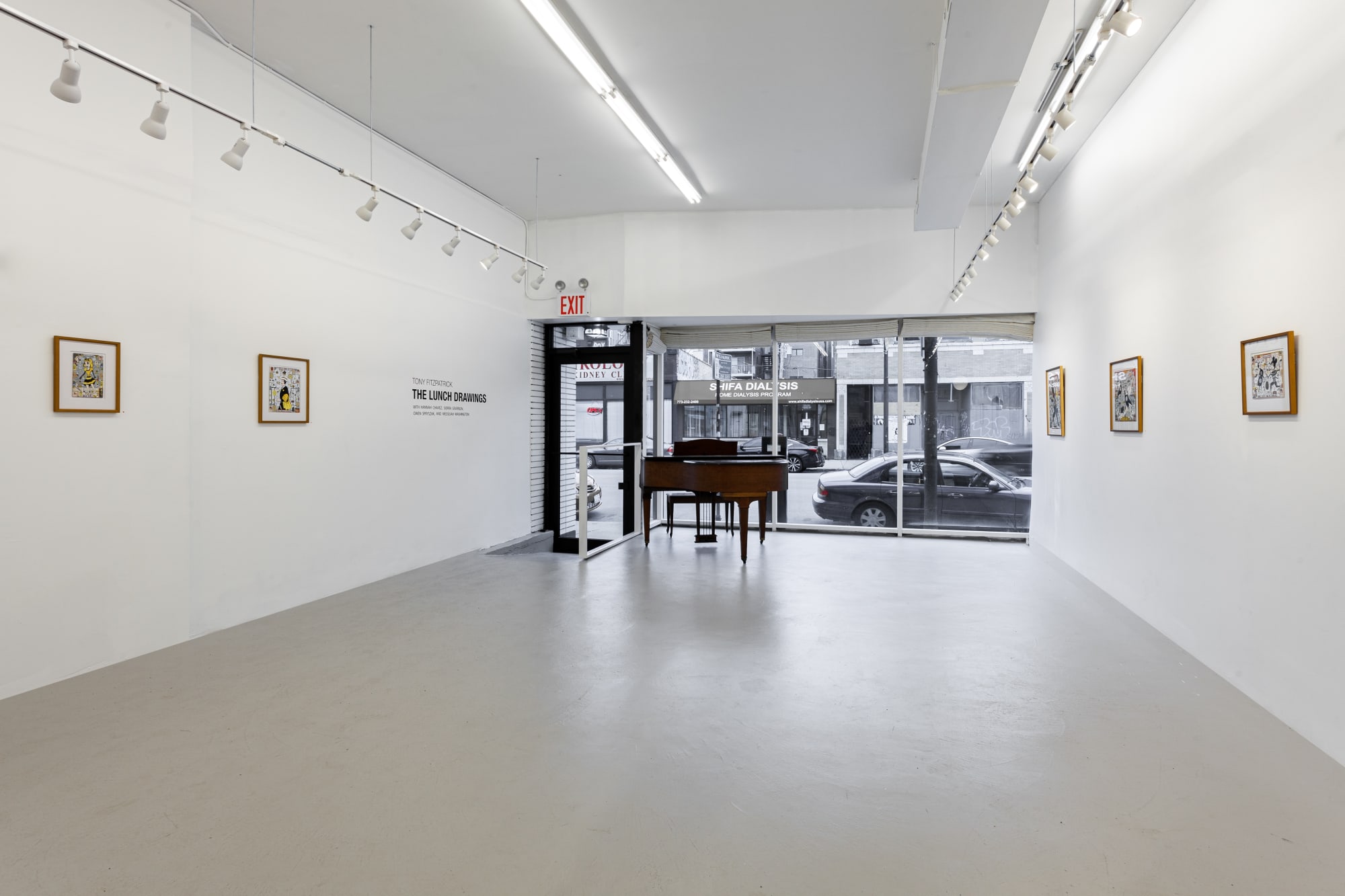 Tony Fitzpatrick : The Lunch Drawings