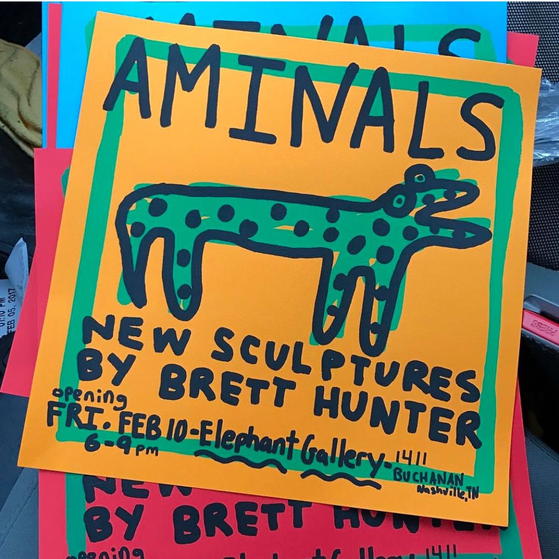 Brett Douglas Hunter "Aminals" February 10 - March 31, 2017