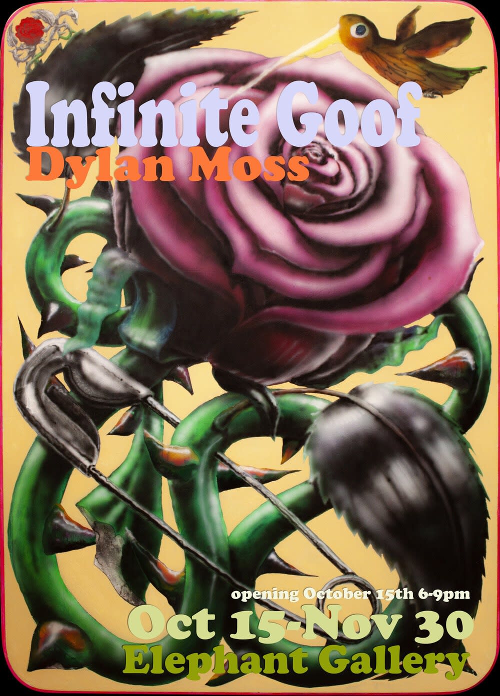 Dylan Moss "Infinite Goof" November 15 - December 30, 2019