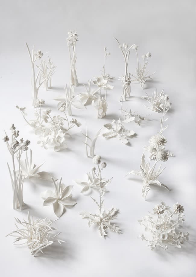 Tania Kitchell, Occupy White, 2012, ABS Plastic, 38 x 56 x 15 inches (96.5 x 142.25 x 38 cm)