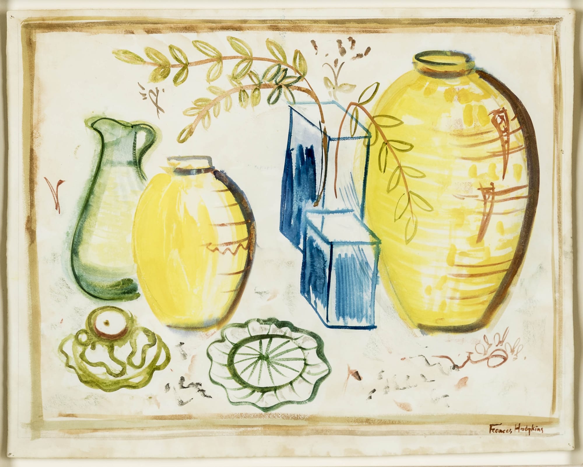 Arrangement of Jugs, 1938, (SOLD)