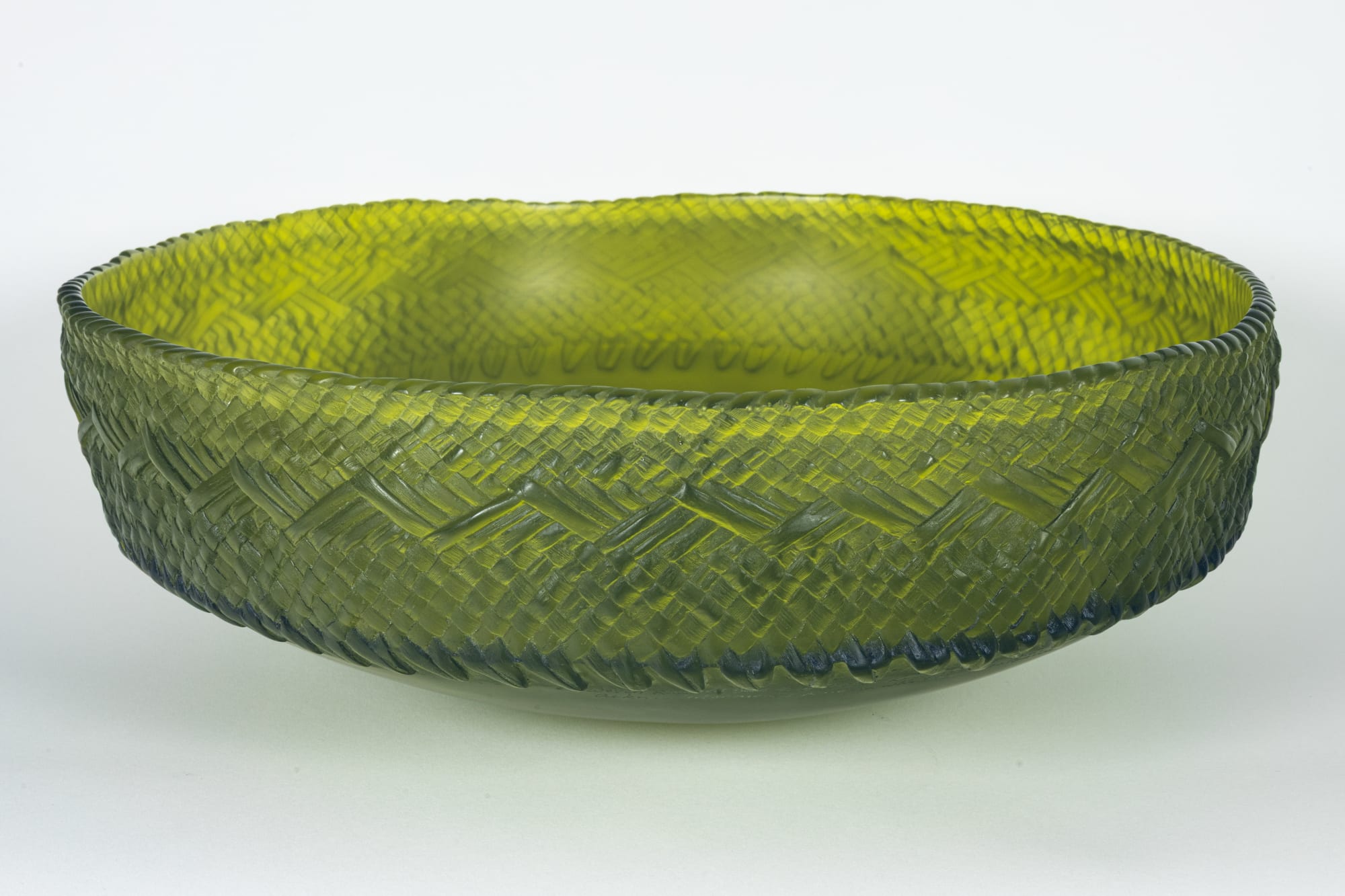 Layla Walter, Woven Rim Bowl, 2002