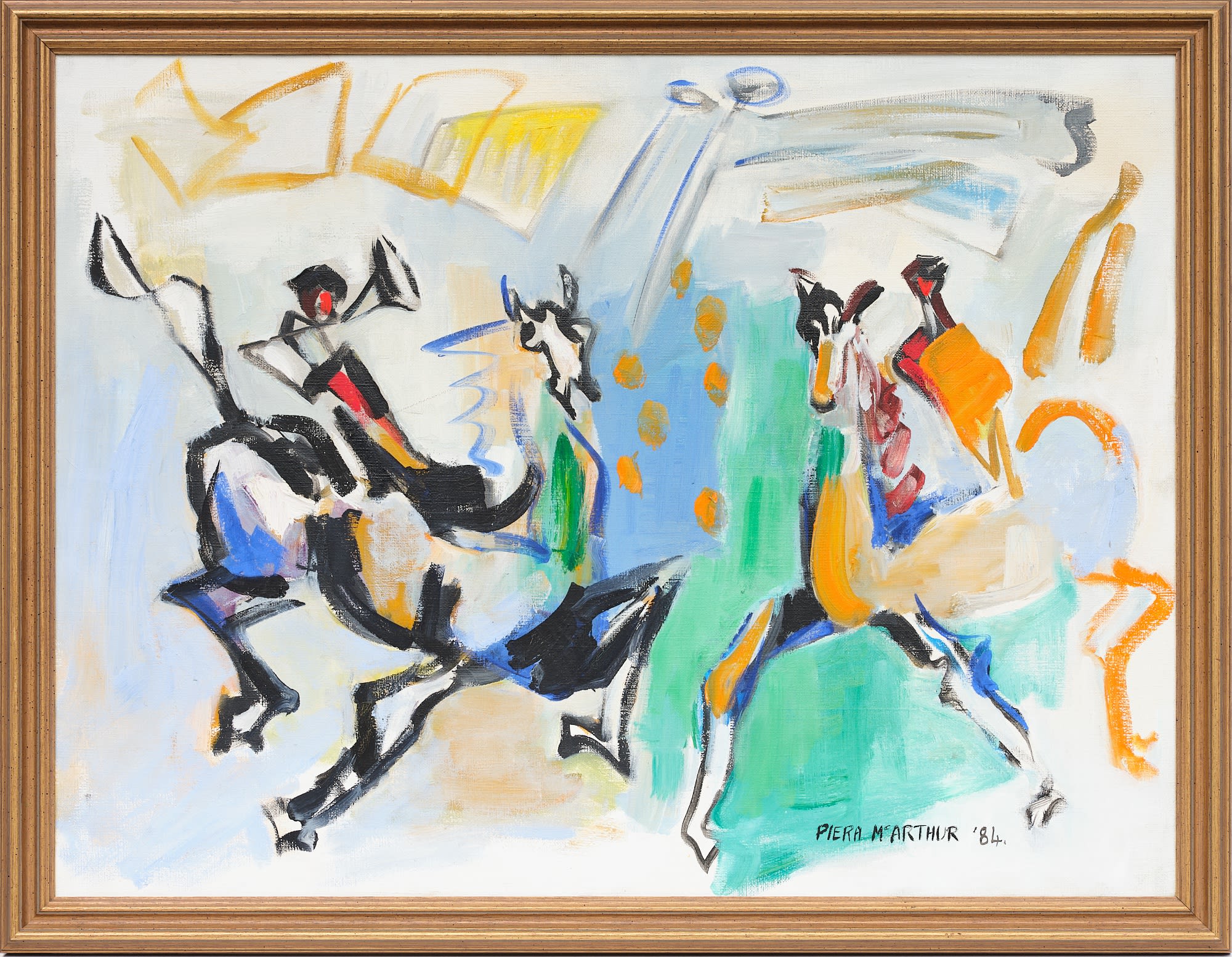 Piera McArthur, Ceremonial Procession, 1984