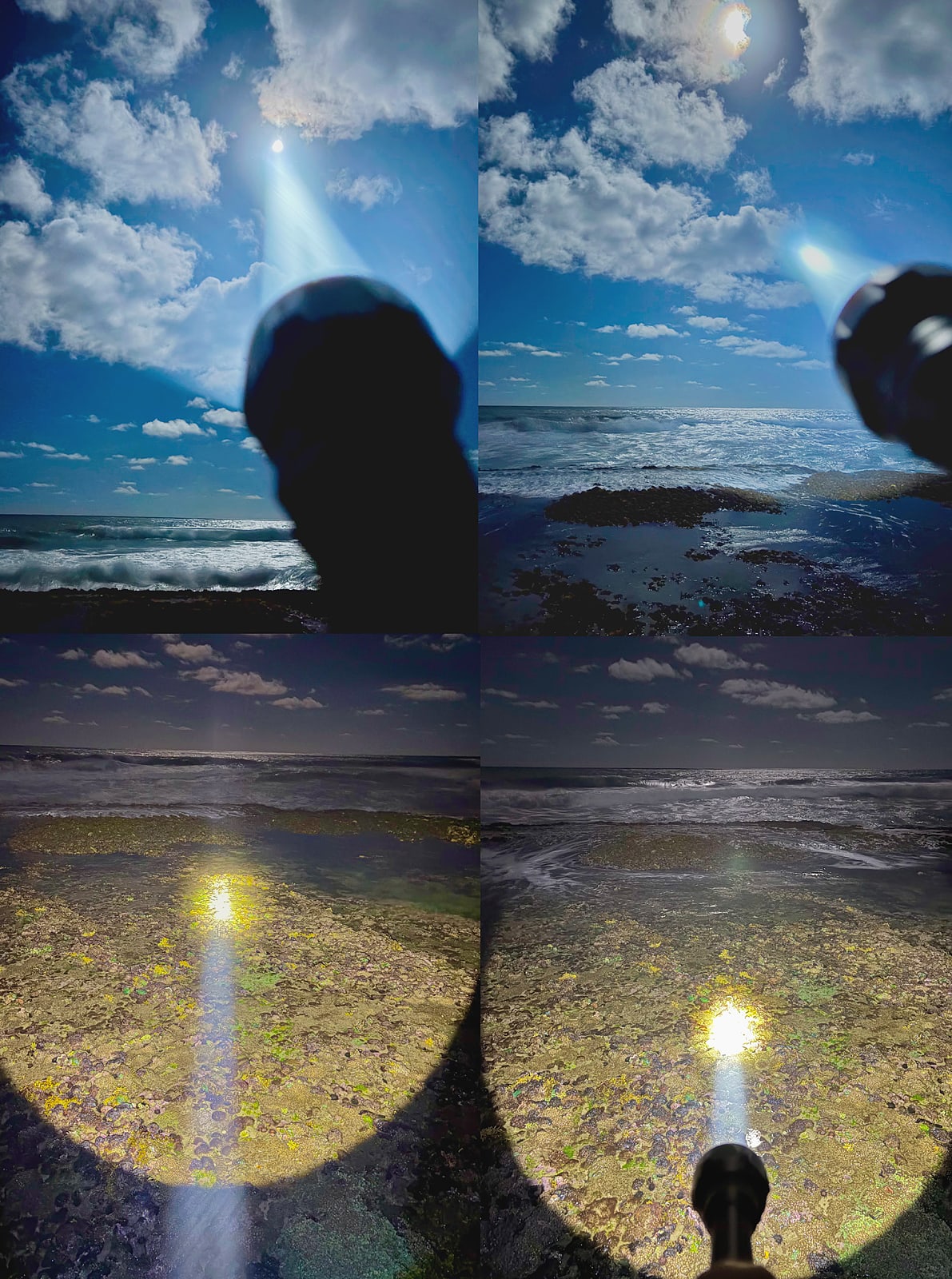 Super Moon Tide Grid, Bathseba, Barbados, 2026 Archival Pigment Print on Moab Entrada Rag, 21x17", Edition of Three